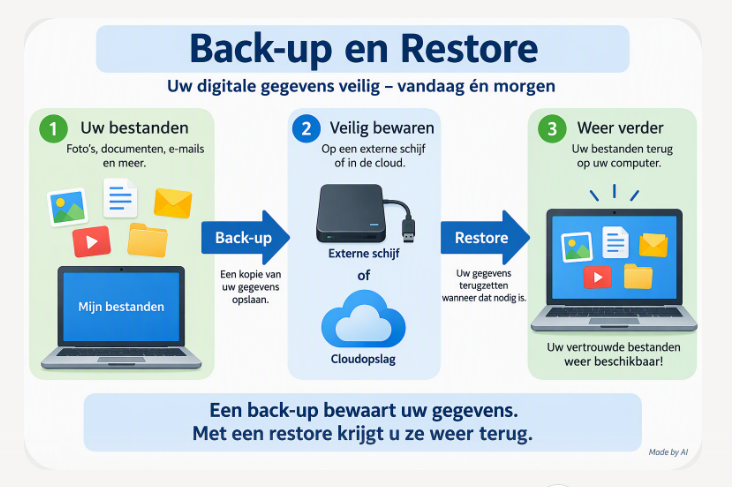 Vormen van backup