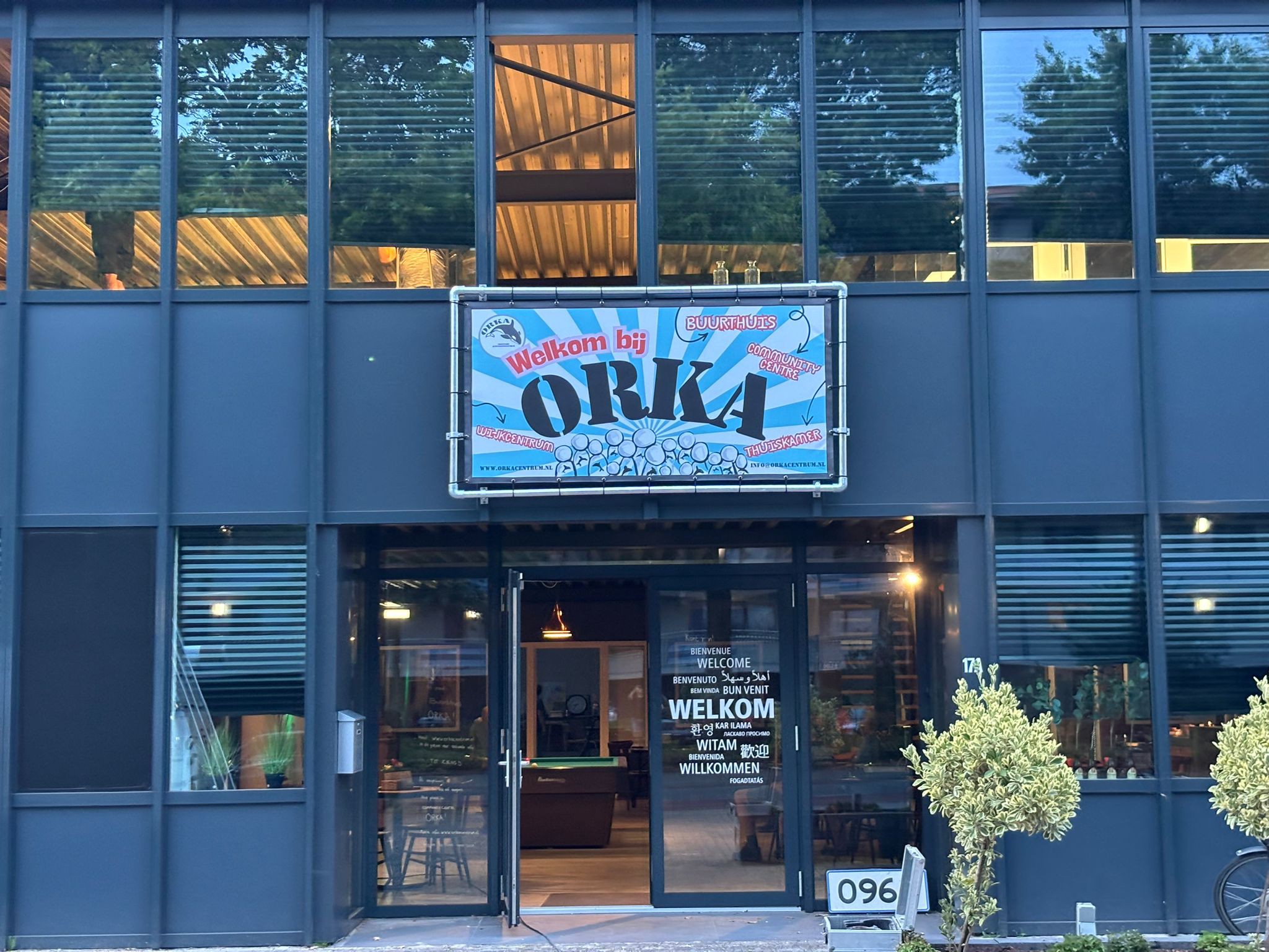 afbeelding van de tijdelijke locatie van ORKA