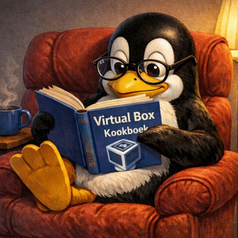 tux leest handboek virtual box